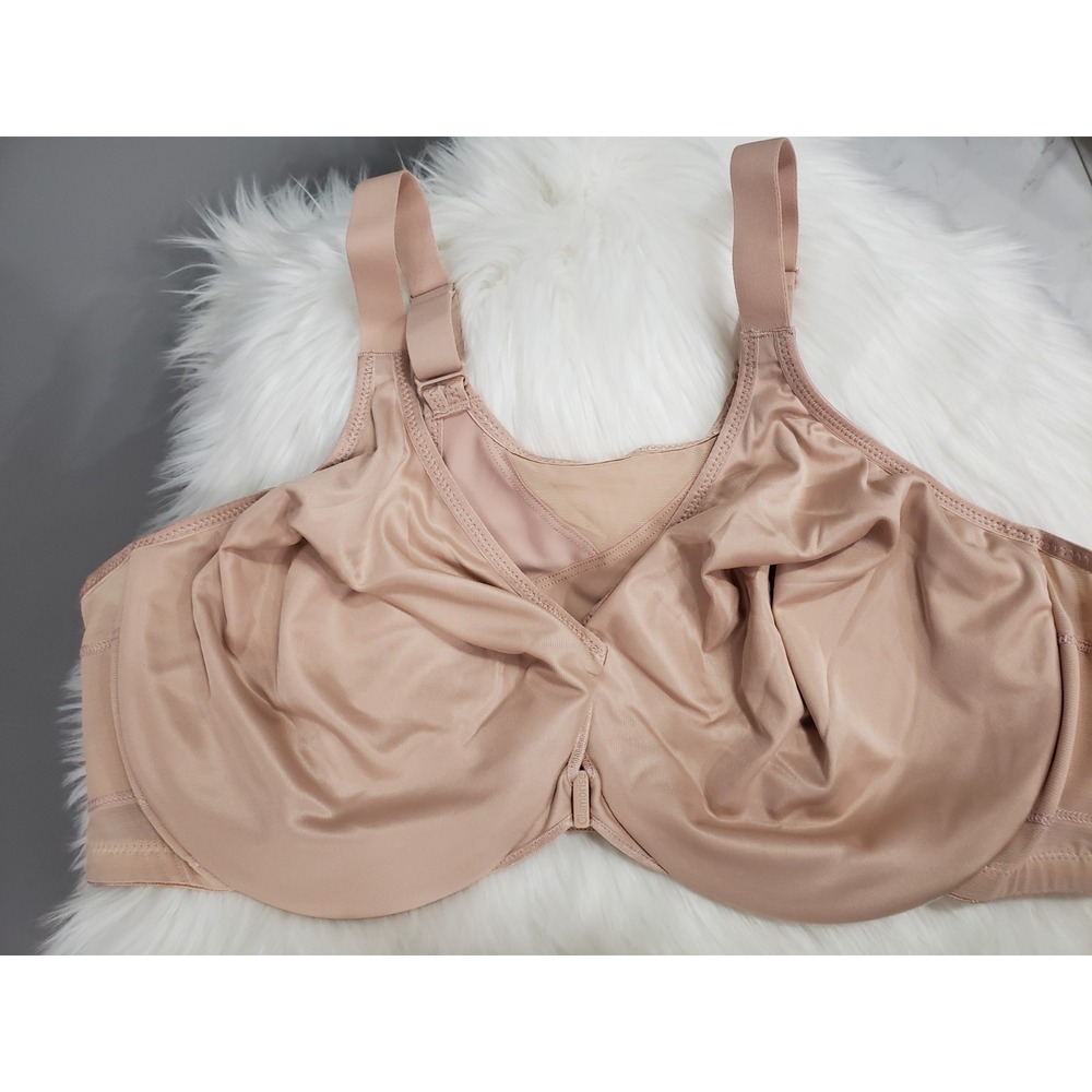 NWOT Glamorise Full-Figure‎ Close Posture Back Support Bra 1265 46DD